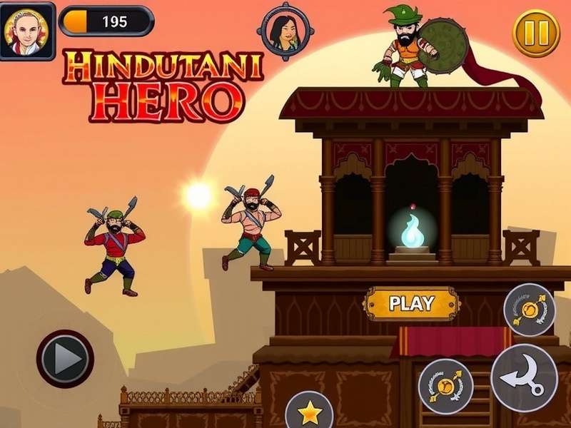 Hindustani Hero Game Screenshot